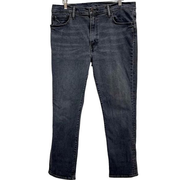Levi's Men's 511 Slim Fit Stretch Dark Gray Jeans 38x30 Classic Skater - Picture 1 of 9